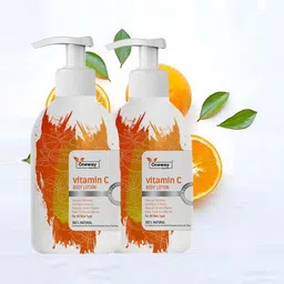 Oneway Happiness Set Of 2 Vitamin C Body Lotion With Aloe Vera - 300 ml Each-picture-23