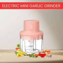 sacro Mini Rechargeable Chopper, Electric Chopper for Onion, Garlic and VegetableA358 Electric Vegetable & Fruit Chopper-picture-22