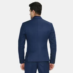 trulyfeb Men Solid Single Breasted Formal, Festive Blazer image 2