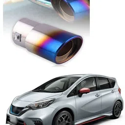 xzrtz Fit Car Bent Burnt Oval Exhaust Tail Muffler Tip Show Pipe 60mm, Curved Oval, Stainless Steel F99 Car Silencer-picture-27