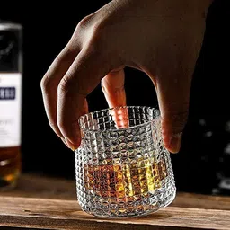 otak (Pack of 6) 1010_bb dancing chex glass pack of - pack of 6 Glass Set Water/Juice Glass image 4