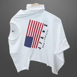 magneto Men Printed, Typography Round Neck Pure Cotton White T-Shirt-picture-18
