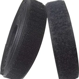 rarehaunt Cord Lock Spring Loaded Double Hole Toggle Small Stopper Wide Push Button5 Mtr Iron-on Velcro-picture-24