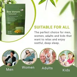 chiwa Bee Venom Patch for Sleep, Detox, and Natural Circulation Improvement image 2
