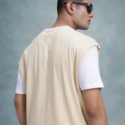 The Roadster Life Co. Relaxed Fit Typography Print Pure Cotton Longline T-shirt-picture-18