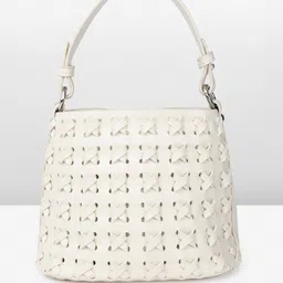 DressBerry Textured Structured Handheld Bag image 3