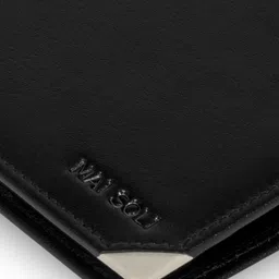 MAI SOLI Men Leather Two Fold Wallet image 5