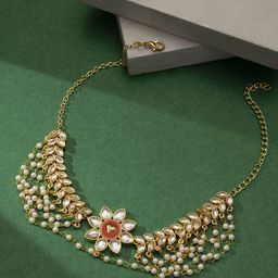 TEEJH Gold-Plated Handcrafted Necklace-picture-22