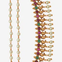 Kushal's Fashion Jewellery Contemporary Drop Earrings image 3