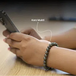 HEALINGGEMS Unisex Natural Raw Pyrite Bracelet image 3