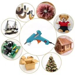 Fadman 20 W Standard Temperature Hot Melt Mini Glue Gun with 25 Stick Turquoise 7 mm Stick Dia., 78-Turquoisemini-20wt-25-St image 4