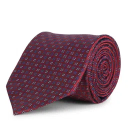 Cazzano Men Woven Design Broad Tie image 1