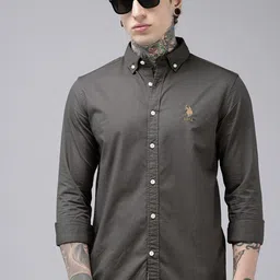 U.S. Polo Assn. Denim Co. Pure Cotton Casual Shirt-picture-29