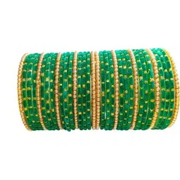 zsp Beige Glass Artificial Stones Bangle-picture-39