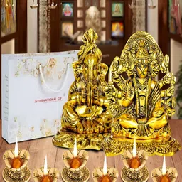 INTERNATIONAL GIFT Gold-Toned Religious Figurine Showpiece-picture-38