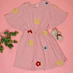 V-Mart Girls Cotton Fit & Flare Dress-image-43