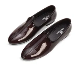 STEPSOFT Men Leather Formal Slip-Ons image 2