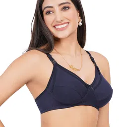 Liigne Pack Of 5 Full Coverage Non Padded Cotton Maternity Bra image 4