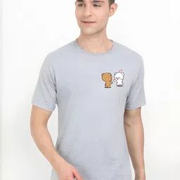 SZN Men Graphic Printed Round Neck T-shirt-image-56