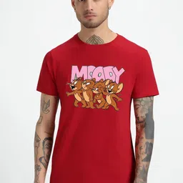 hesha FROSEN FOX Typography Round Neck Short Sleeves Printed T-shirt-picture-24