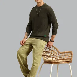 THE BEETEL HOUSE Men Round Neck Slim Fit T-shirt image 2