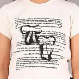 V-Mart Girls Printed T-shirt image 5