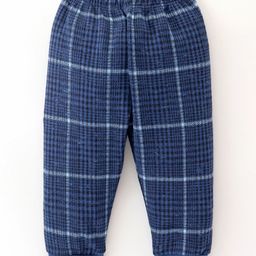 Simply Interlock Full Length Checkered Lounge Pant - Navy & White-picture-33