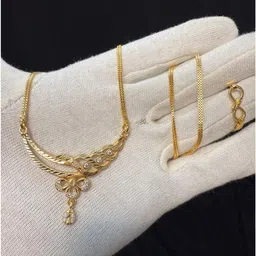 Anshenterpris Women Artificial Stones Gold-Plated Chain-picture-30
