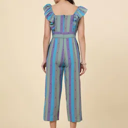 Anushil Women Striped Basic Jumpsuit image 5