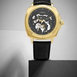 French Connection Men Skeleton Dial & Leather Straps Analogue Automatic Motion Powered Watch FCA03-6-picture-20