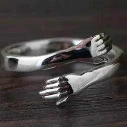 Ringzinnie Set Of 2 Hug-Shaped Adjustable Finger Ring-picture-30