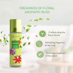 Signature Air Freshener Spray Gardenia 250 ml Bottle liquid Form for Rooms, Cars & Bathrooms, FG000711 (Pack of 3 Pcs) image 5