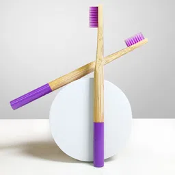 Dencrus Set Of 3 Orby Plus Soft Bristles Bamboo Toothbrush - Lavender-image-36