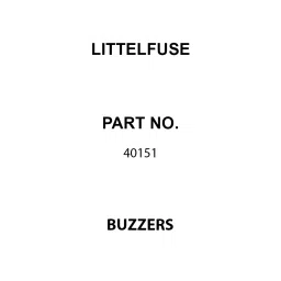 Littelfuse Buzzers Buzzer Screw Termination Style 12 VDC/24 VDC Voltage Rating, 40151-picture-45