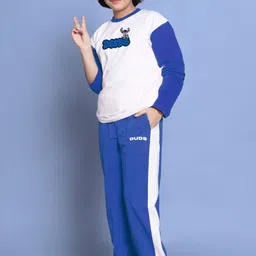 WEARDUDS Kids Printed Top With Trousers-image-92