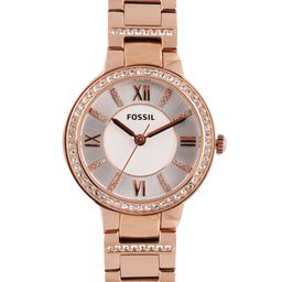 Fossil Women Silver-Toned & White Dial Watch ES3284-147827-picture-33