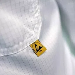 SCHOFIC Antistatic ESD Safe Lab Coat/Jacket Full Sleeves Unisex White Size - M image 4