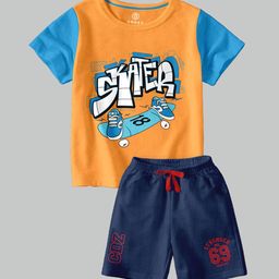 CODEZ Boys Printed T-shirt with Shorts-picture-48