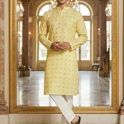 SZN Men Geometric Printed Kurta-picture-41