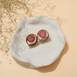 WHE Wooden Fabric Circular Shaped Studs-image-63