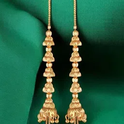 VIVASTRI Gold-Toned Alloy Earrings-picture-10