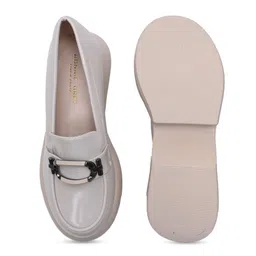 Ronnie Grey Women Textured PU Derbys image 5