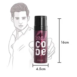 Wild Stone Code Iridium Body Perfume Spray for Men 120ml (Pack of 3) image 5