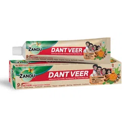 ZANDU Dantveer Toothpaste with Irimedadi Oil - 100 g-picture-37