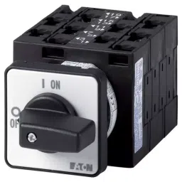 EATON 5P 9 Position 90° On-Off Cam Switch, 690 V (Volts), 32A, Short Thumb Grip Actuator, 004130 T3-5-183/E-picture-24