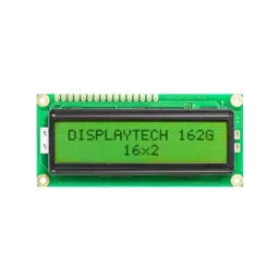 Displaytech 162G Alphanumeric LCD Display Yellow-Green on 2 Rows by 16 Characters Transflective, 162G BC BW (Pack of 250)-picture-10