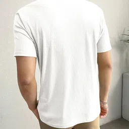 JUMPCUTS Men Polo Collar T-shirt image 5
