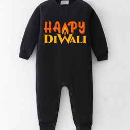 BLUSHES Infants Diwali Printed Pure Cotton Romper-picture-27
