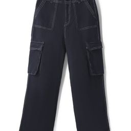 kookie kids india Kookie Kids Full Length Trousers With Front Pockets - Black-picture-22