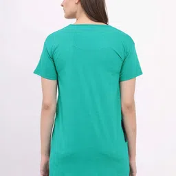 DDASPRATION Women 2 Printed Pockets T-shirt image 4